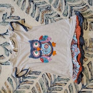 Embellished Owl T-shirt | Size 6